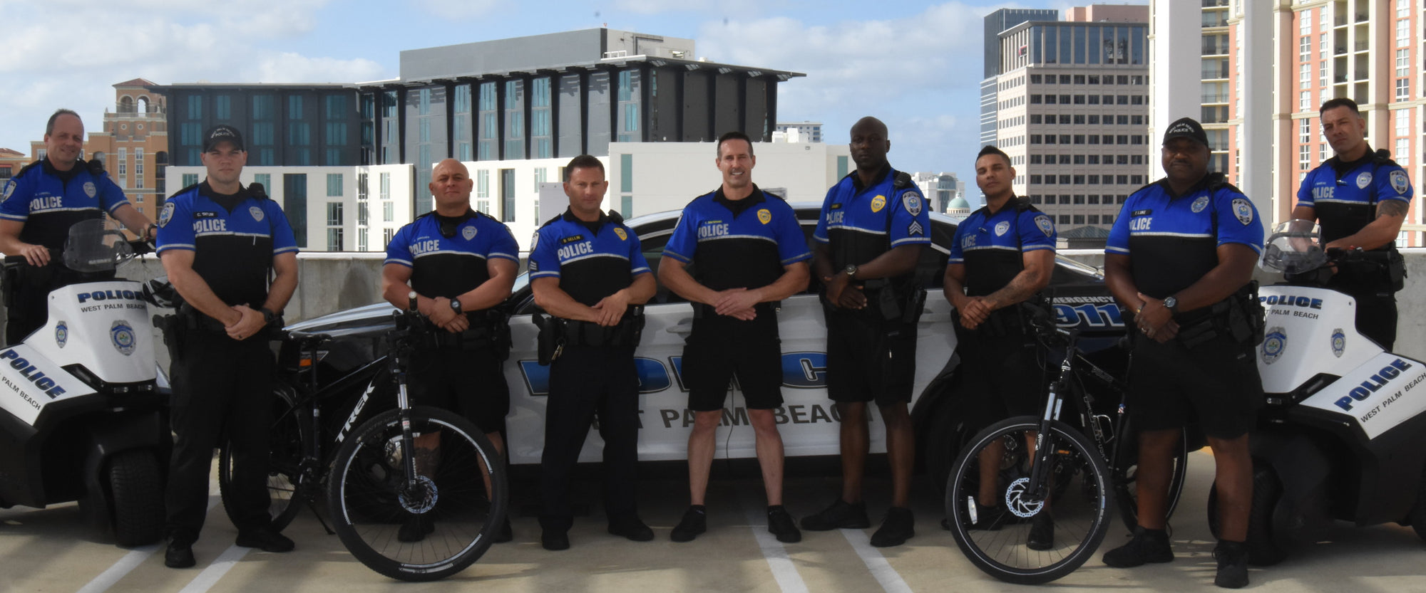 Palm Beach officers in uniform