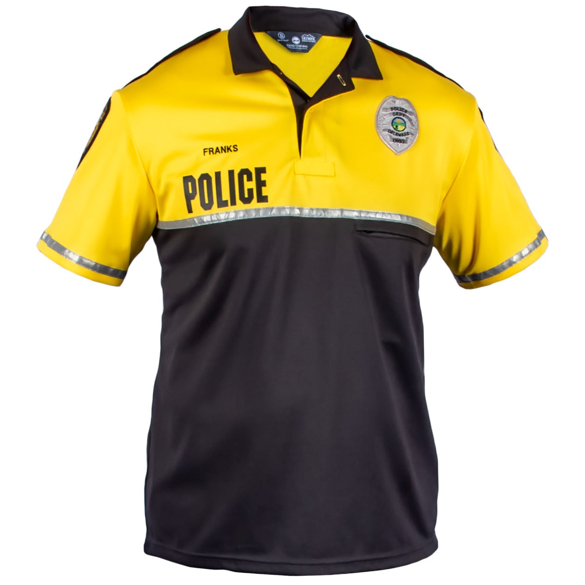 police dress shirt Long Sleeve Rayon Shirt