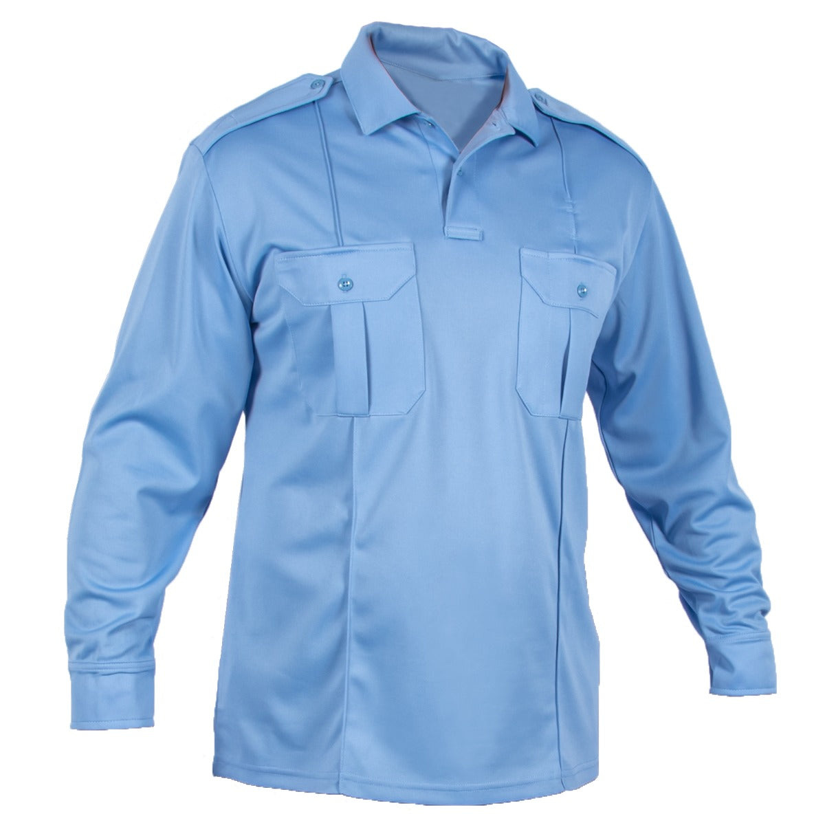 Class A Polo Shirt w/ Phila Pockets *Long Sleeve - Sound Uniform Solutions Class A Polo Shirt w/ Phila Pockets *Long Sleeve - Sound Uniform Solutions