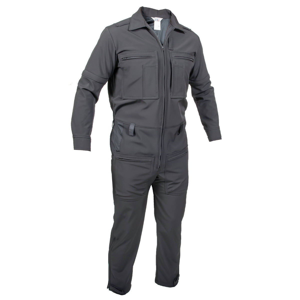 Men's new onesie multi-pocket buckle long-sleeve casual bound feet  coveralls loose jumpsuit - AliExpress