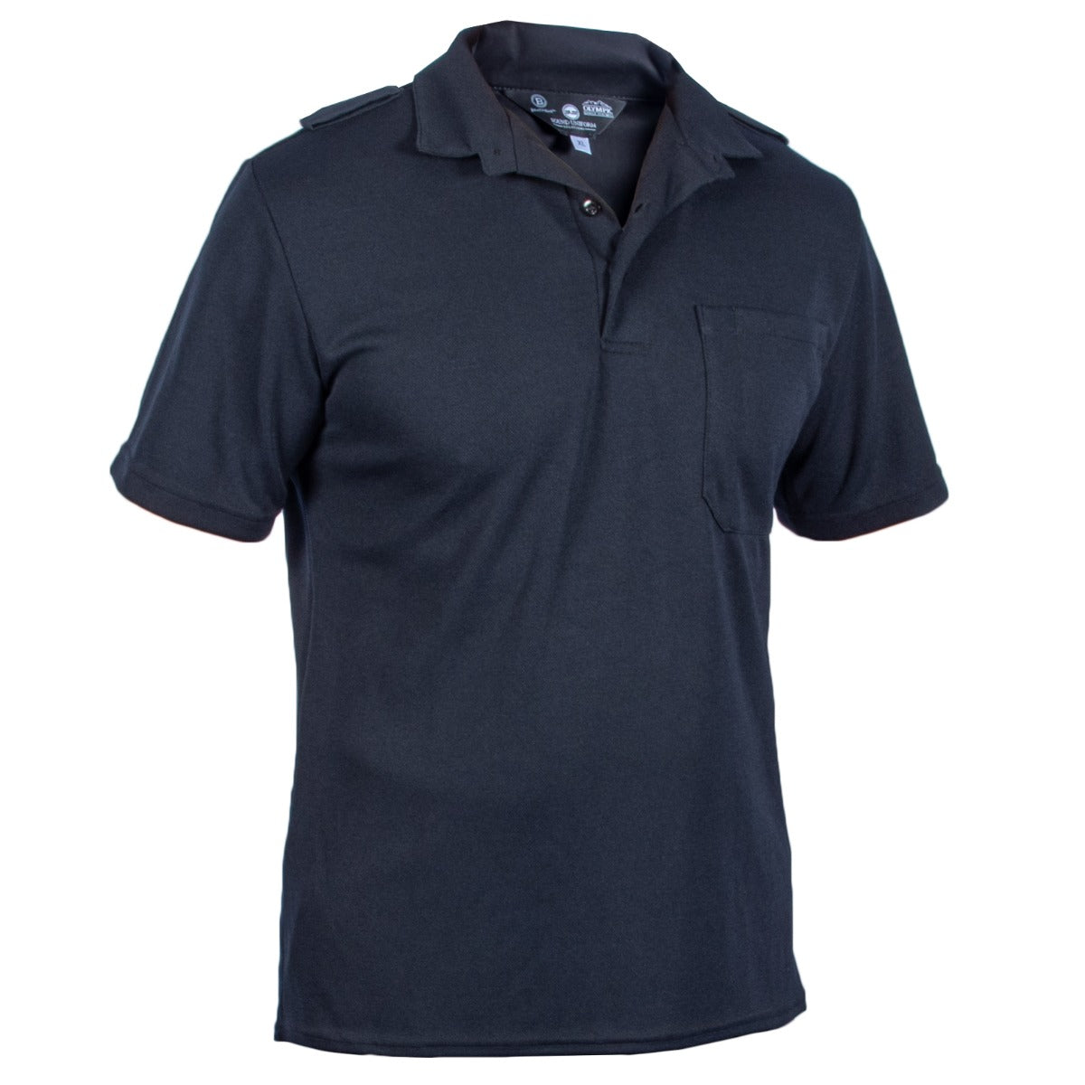 POLO SHIRT W/ NON BANDED CUFFS *SHORT SLEEVE